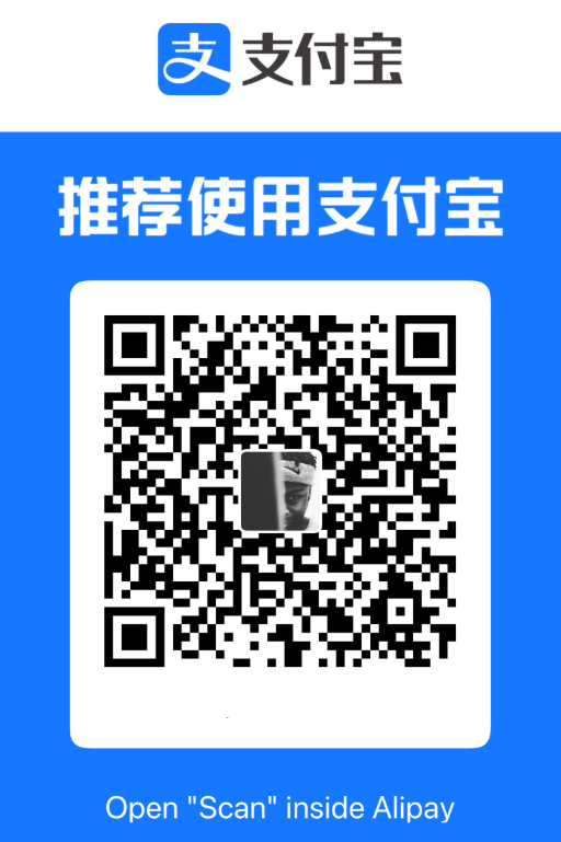Alipay QR Code for payment